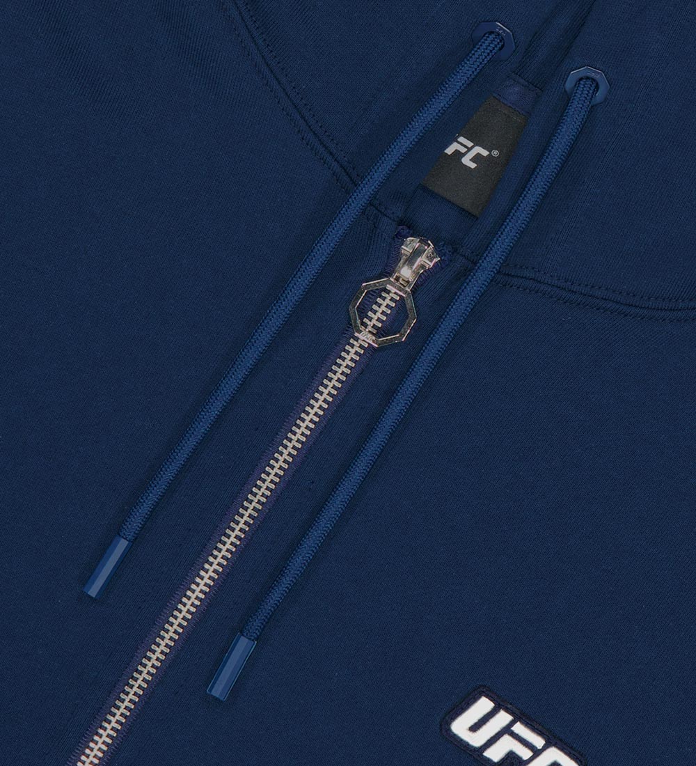 UFC Basic Relaxed Fit Hoodie, Dark Blue