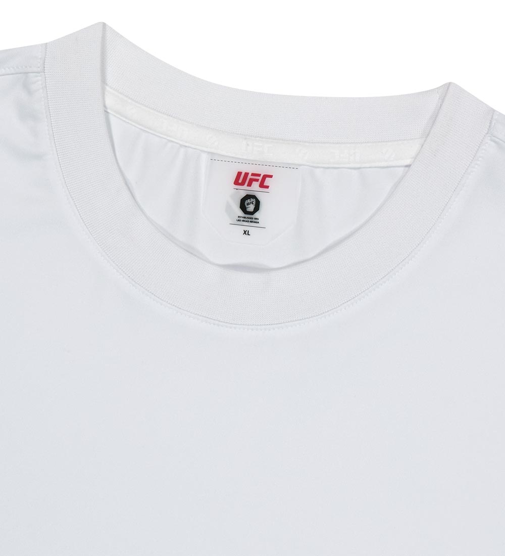 UFC AeroCool Regular Fit Short-Sleeve T-Shirt, White