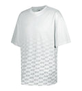 UFC T-shirt with a gradient print, loose fit, short sleeves, white