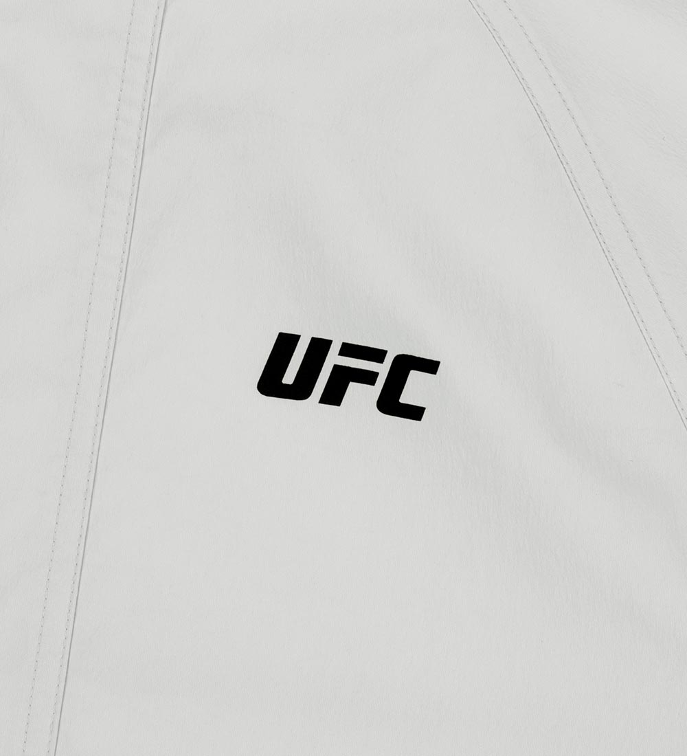 UFC Basic Short-Sleeved Anorak Jacket, Relaxed Fit, Light Gray