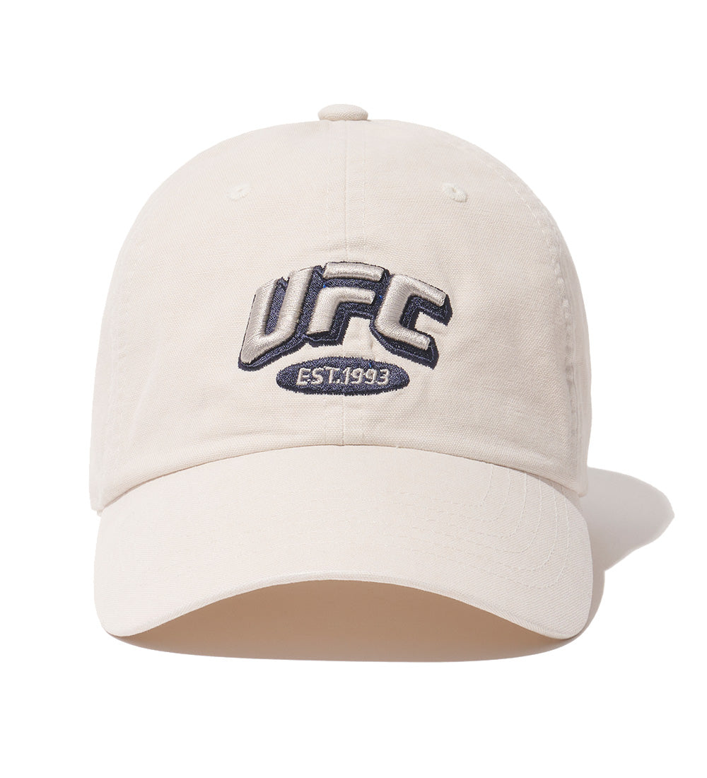 UFC 1993 Arch Logo Baseball Cap, White