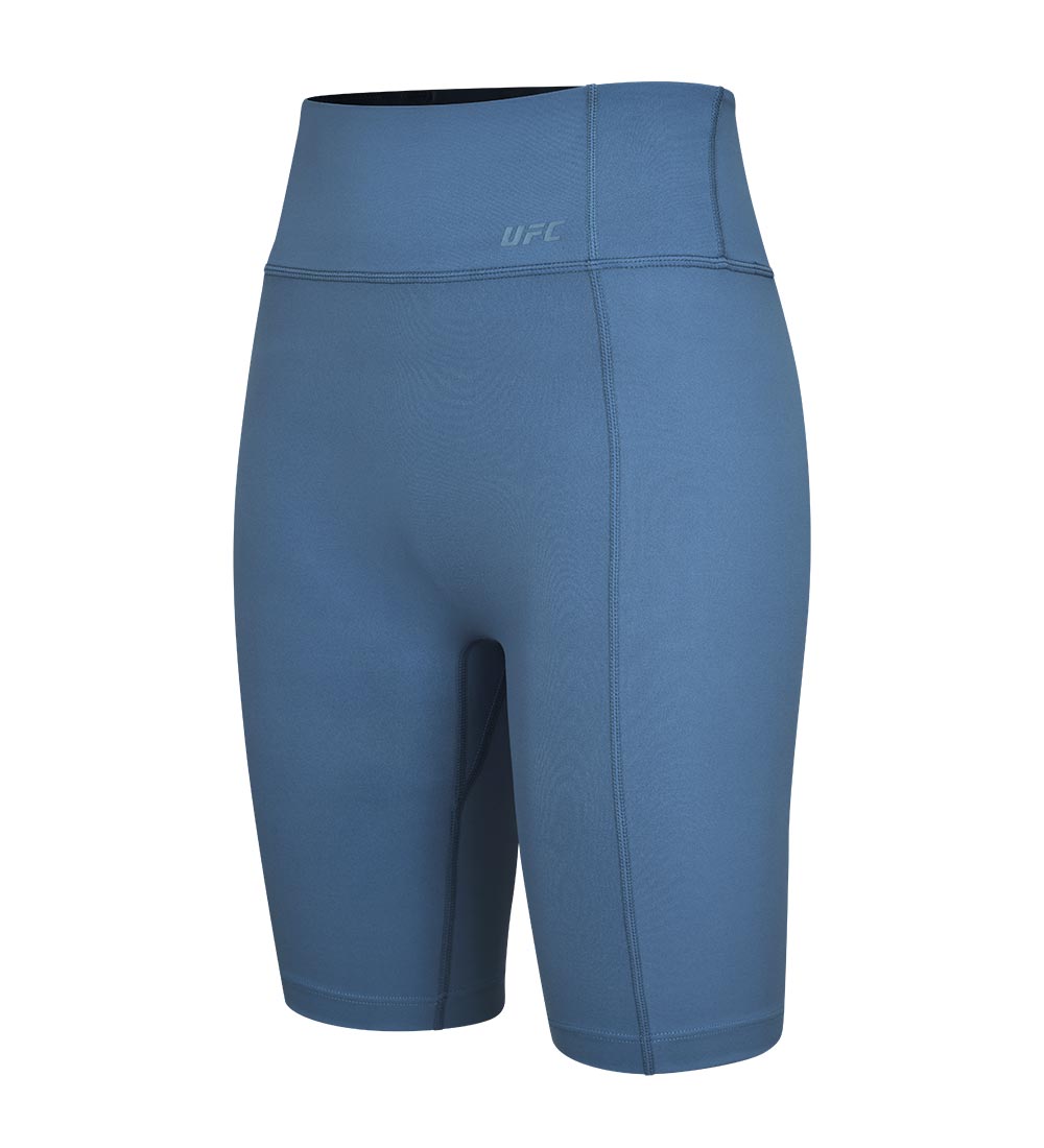 UFC Wave Slim-Fit Biker Shorts, Deep Blue