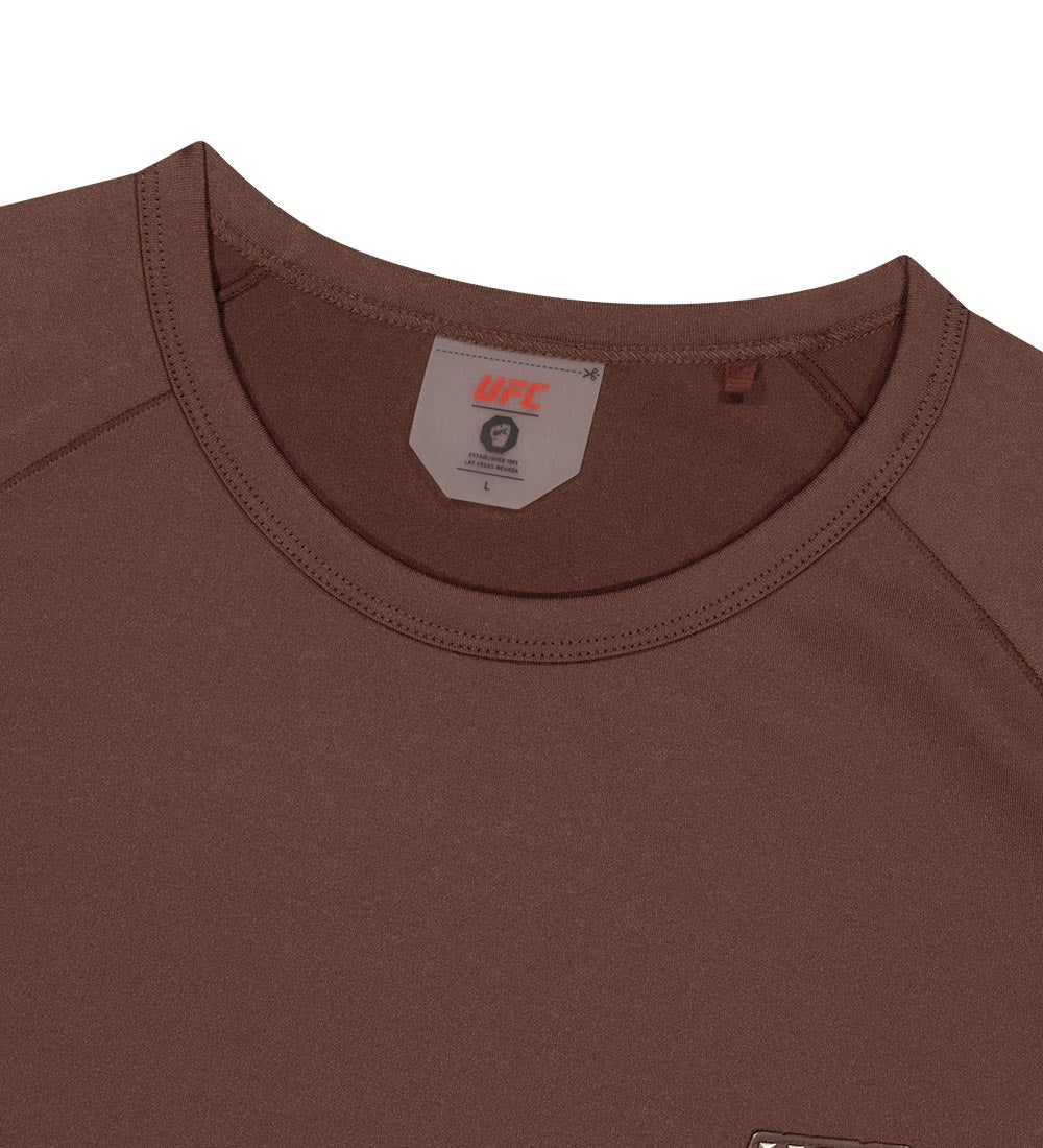UFC Bolt Muscle Fit Short-Sleeve T-Shirt, Dark Brown