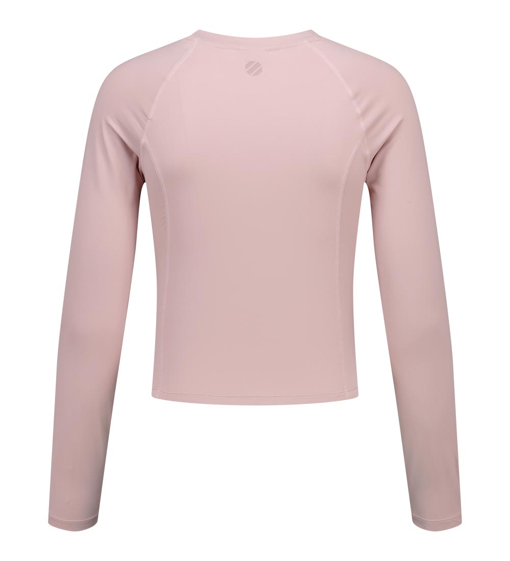 UFC Balance Slim Crop-Fit T-Shirt, Champagne Pink