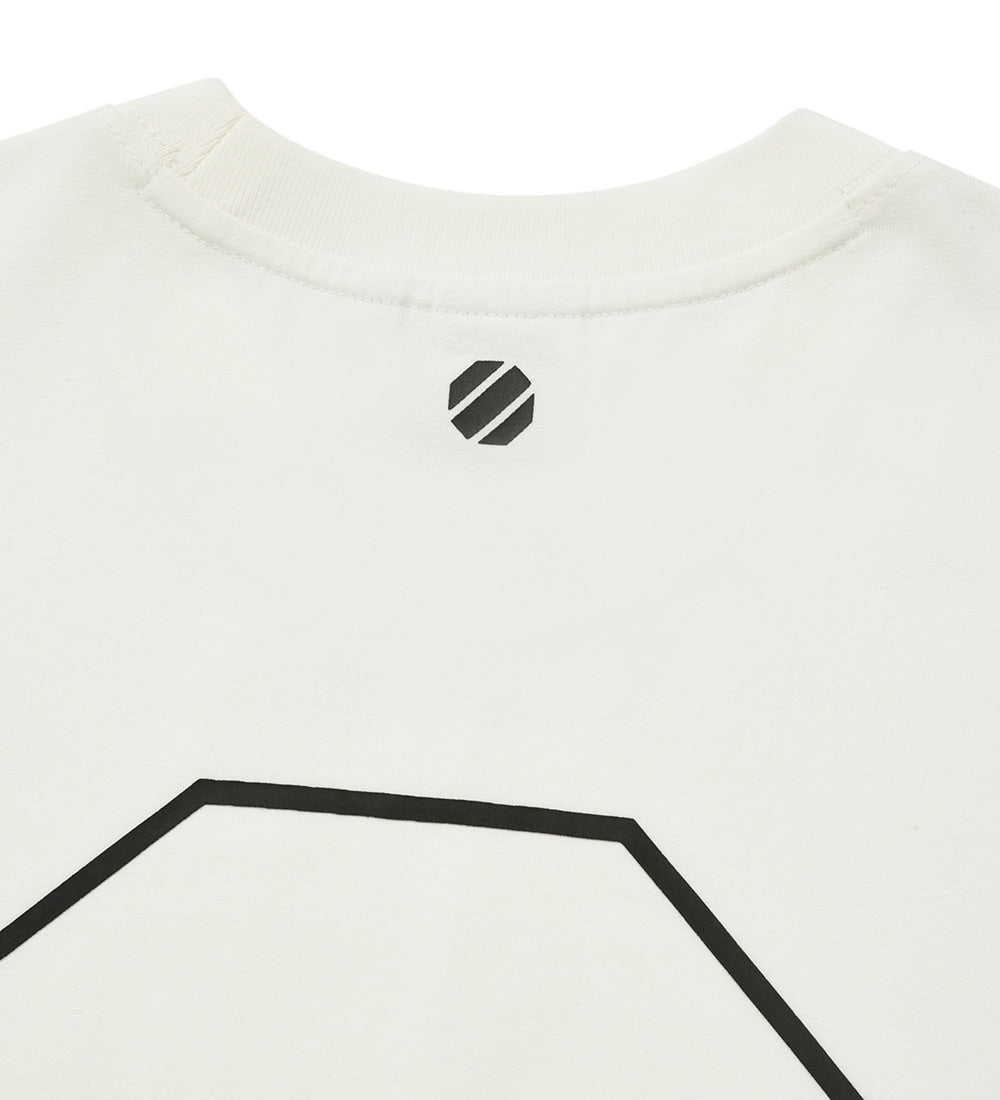 UFC Sorona Relaxed-Fit Long-Sleeve T-Shirt, Off-White