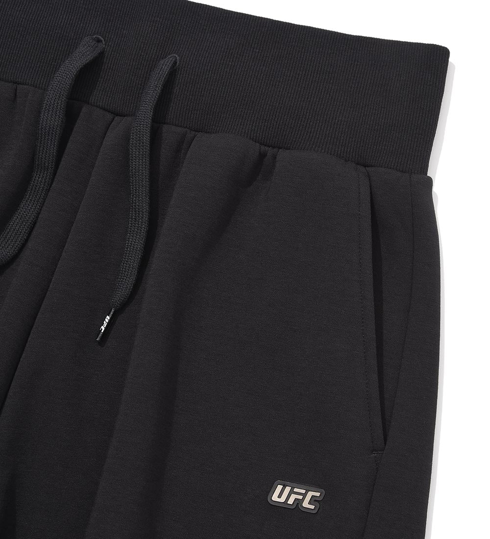 UFC Cozy Relaxed Fit Shorts, Black