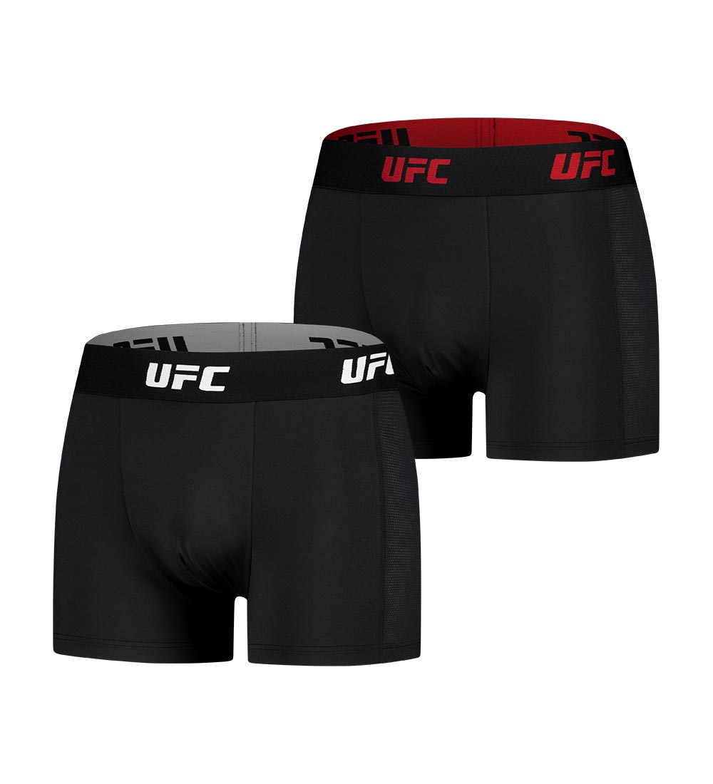 UFC Athletic Boxer Shorts 2-Pack, Assorted Colors