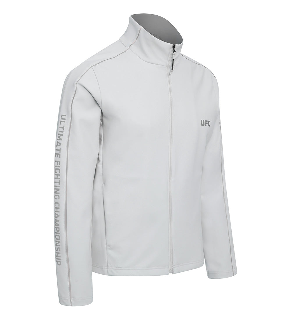 UFC Pro Slim Fit Training Jacket, Light Gray