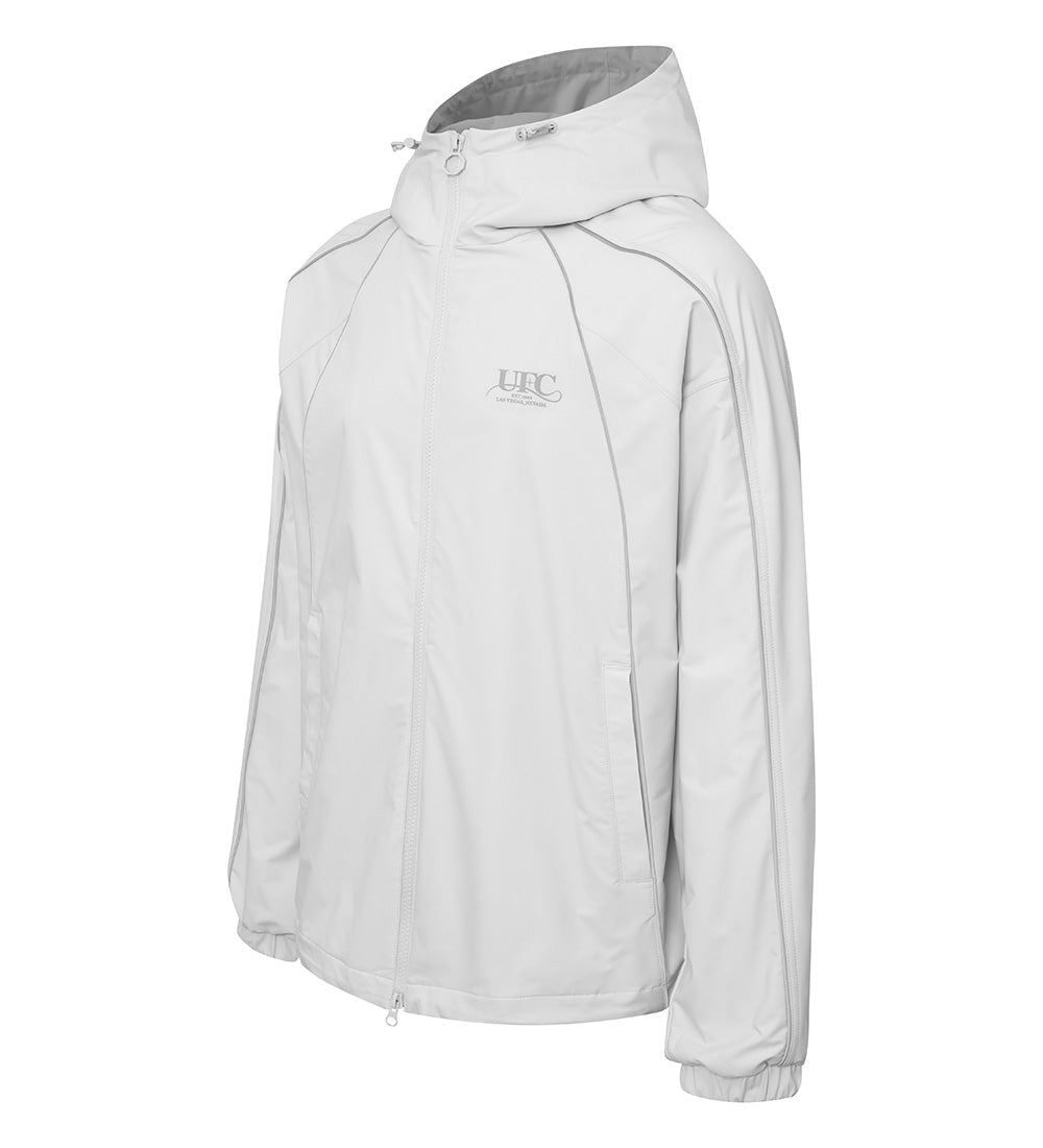 UFC Starlight Oversized Jacket, Light Gray