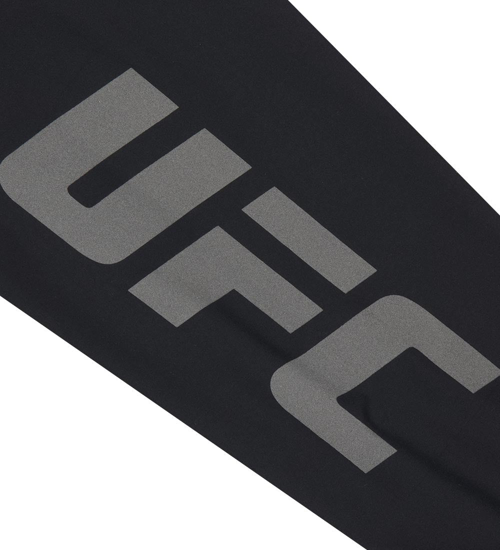 UFC Big Logo Slim-Fit Tricot Pants, Black