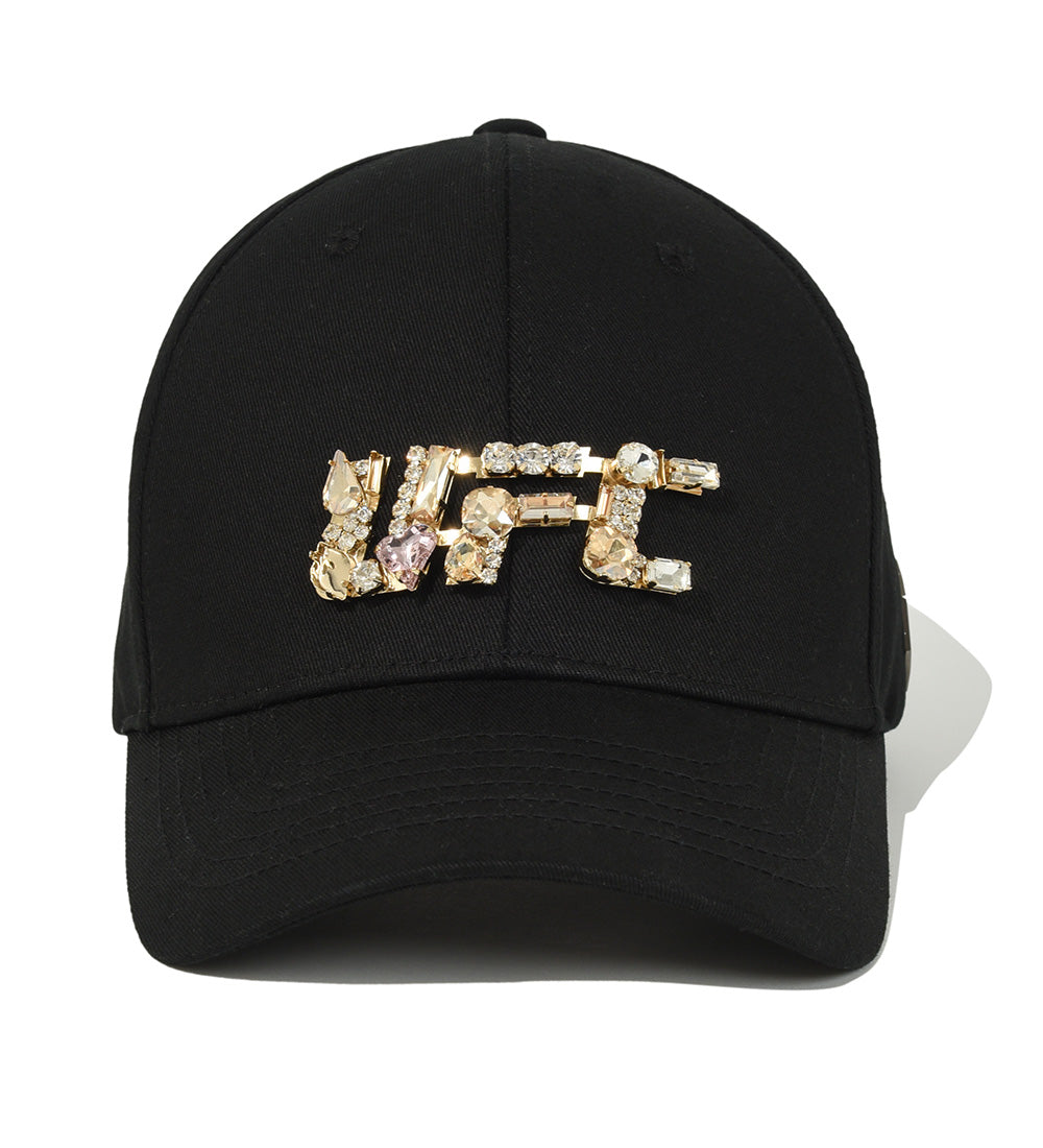 قبعة بشعار مجوهرات UFC، أسود