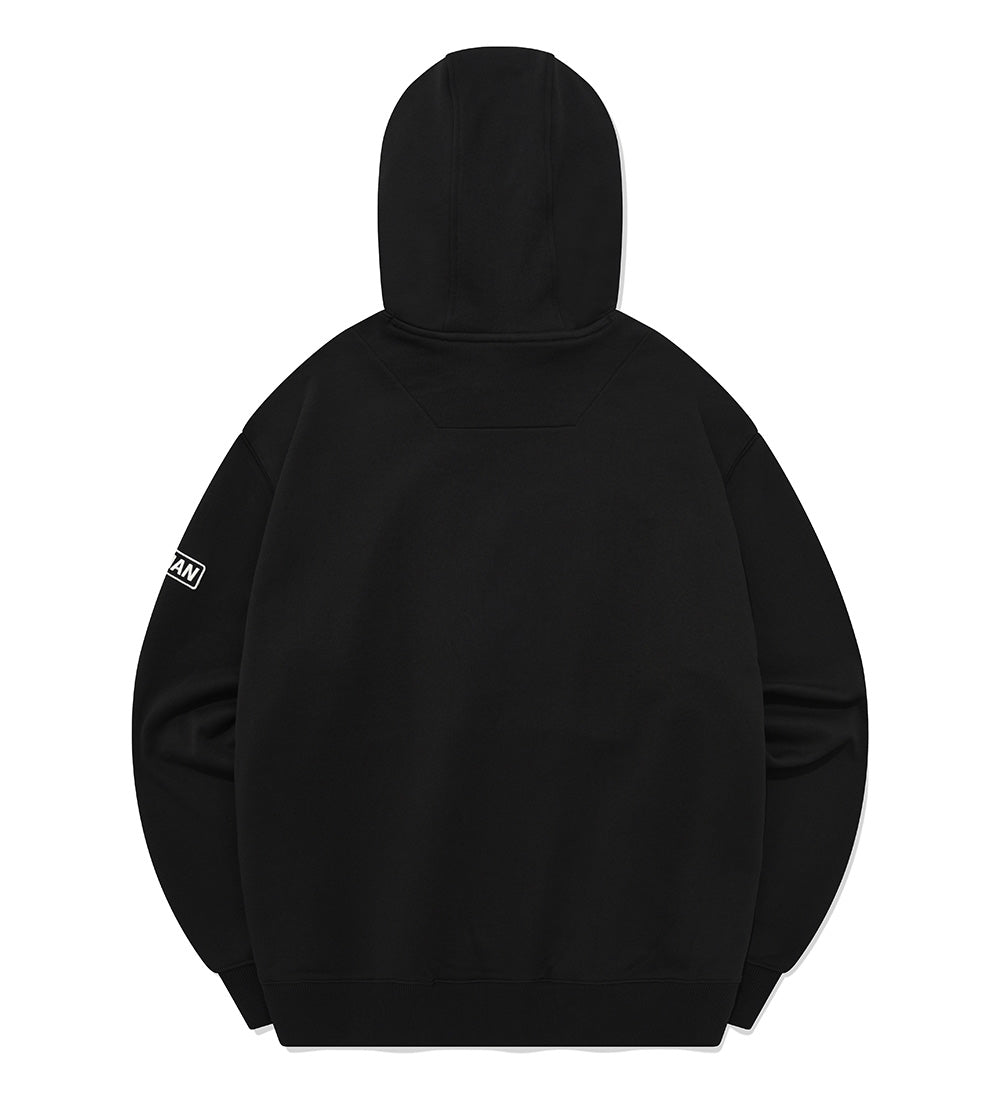 Ultiman Graphic Relaxed-Fit Hoodie, Black