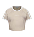 UFC Active Line Cropped-Fit Short-Sleeve T-Shirt, Light Beige
