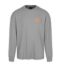UFC Graffiti Oversized Long-Sleeve T-Shirt, Melange Gray