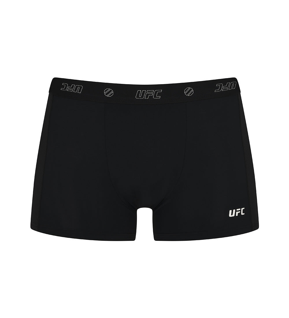 UFC Men's Boxer Briefs 2-Pack, Black