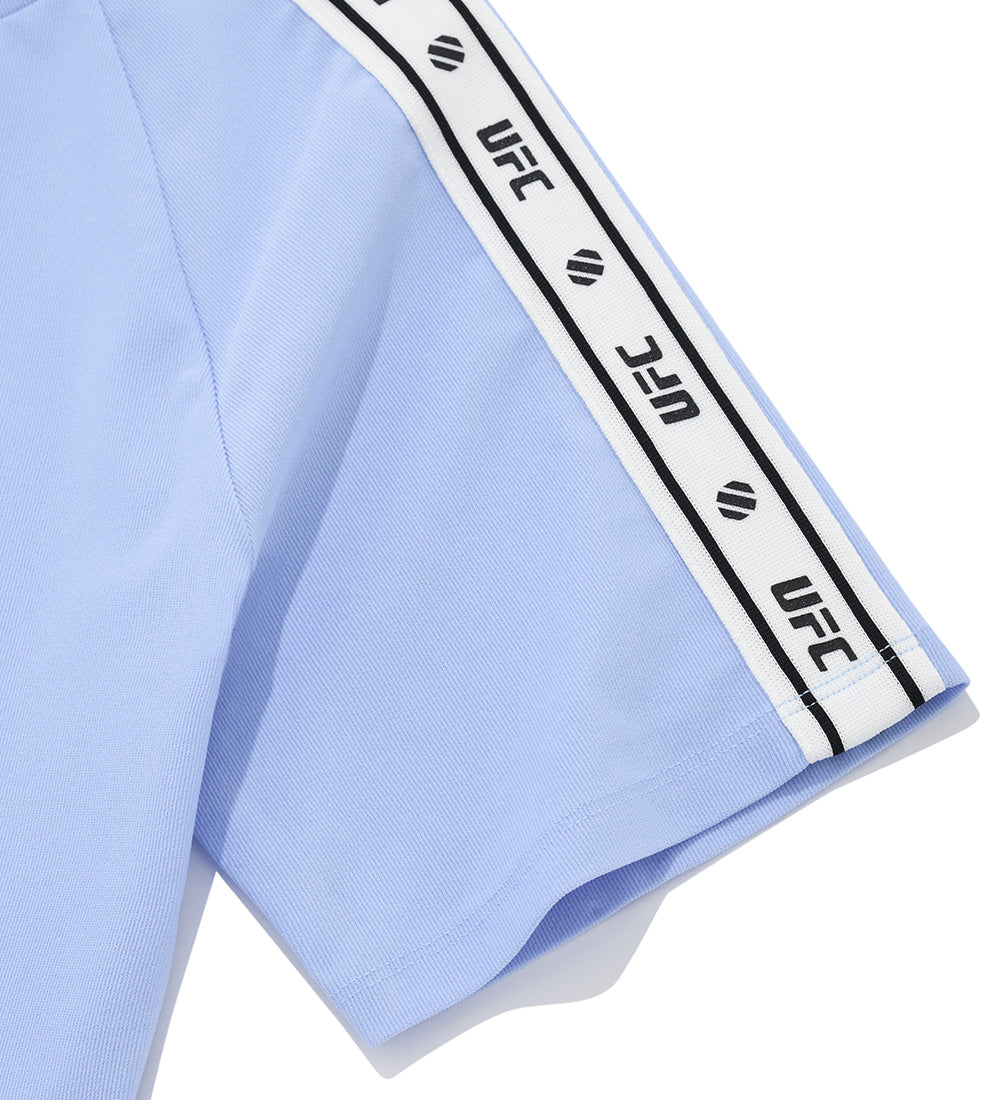 فستان UFC Line Slim-Fit بقصة خلفية، أزرق سماوي