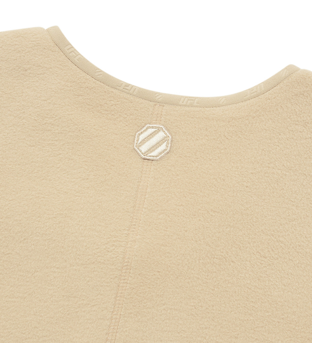 UFC Polartec Relax Fit Reversible Fleece Jacket, Beige