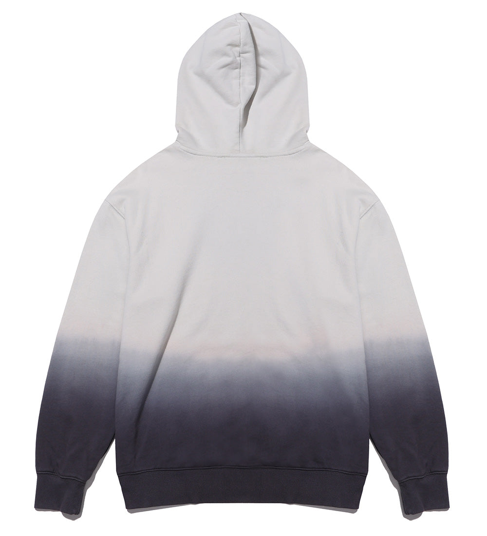 UFC Relaxed Fit Gradient-Dyed Hooded T-Shirt, Gray