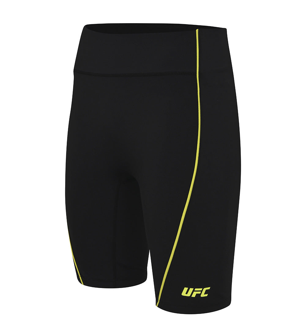 UFC Pro Slim-Fit Biker Shorts, Black