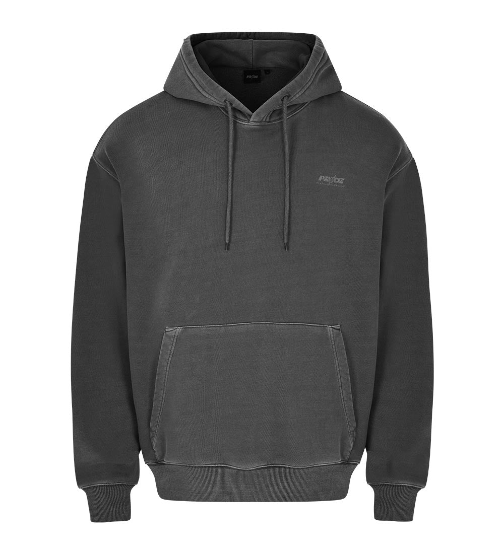 UFC Pride Relaxed Fit Dyed Hoodie, Charcoal