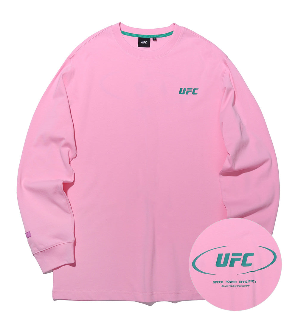 UFC Active RelaxFit Long-Sleeve T-Shirt, Light Pink