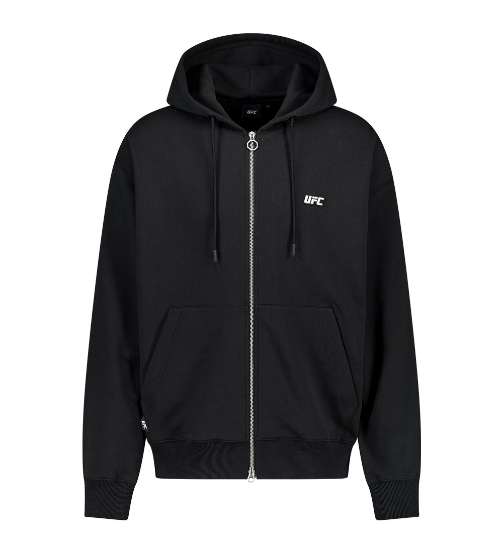 UFC Basic Hoodie, Relaxed Fit, Black