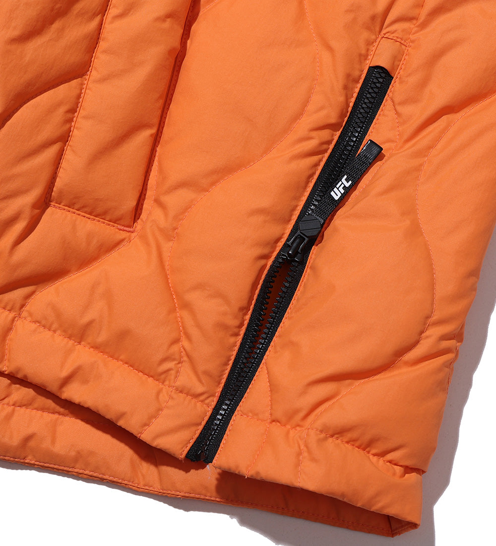 UFC Wave Relax Fit Anorak Down Jacket, Orange
