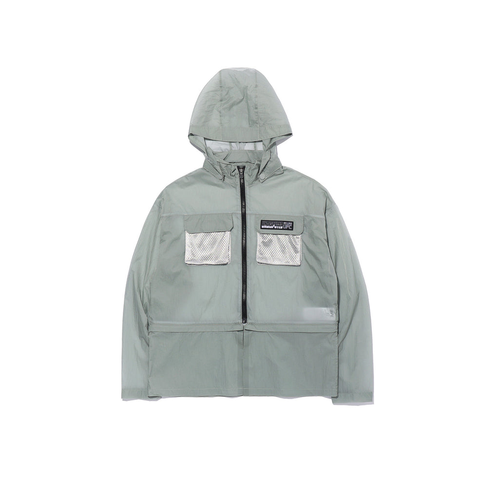 UFC UT Lightweight Convertible Jacket, Light Gray