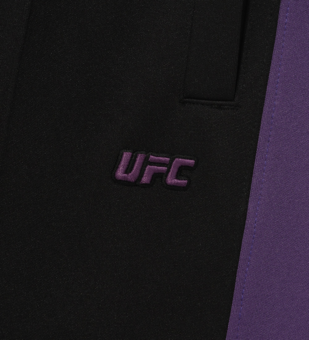 سروال رياضي كلاسيكي واسع من UFC، أسود