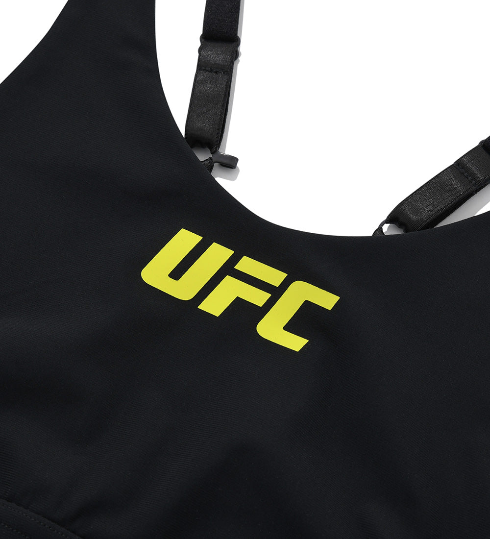 UFC Sports Top with Support, Black