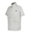 UFC Basic Short-Sleeved Anorak Jacket, Relaxed Fit, Light Gray