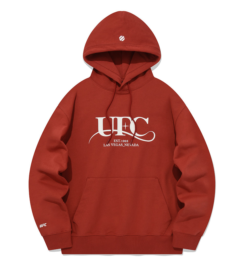 UFC Starlight Relaxed Fit Hoodie - Brick