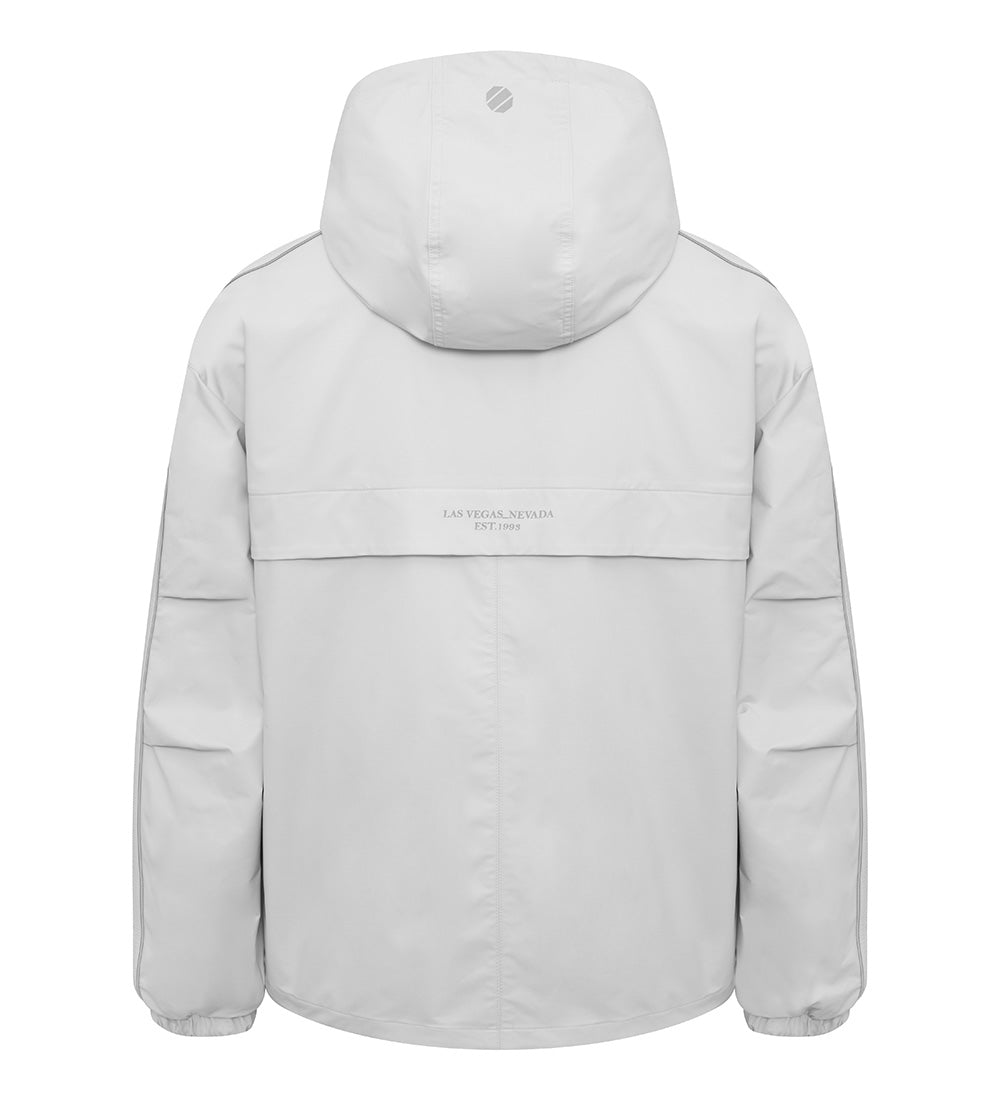 UFC Starlight Oversized Jacket, Light Gray