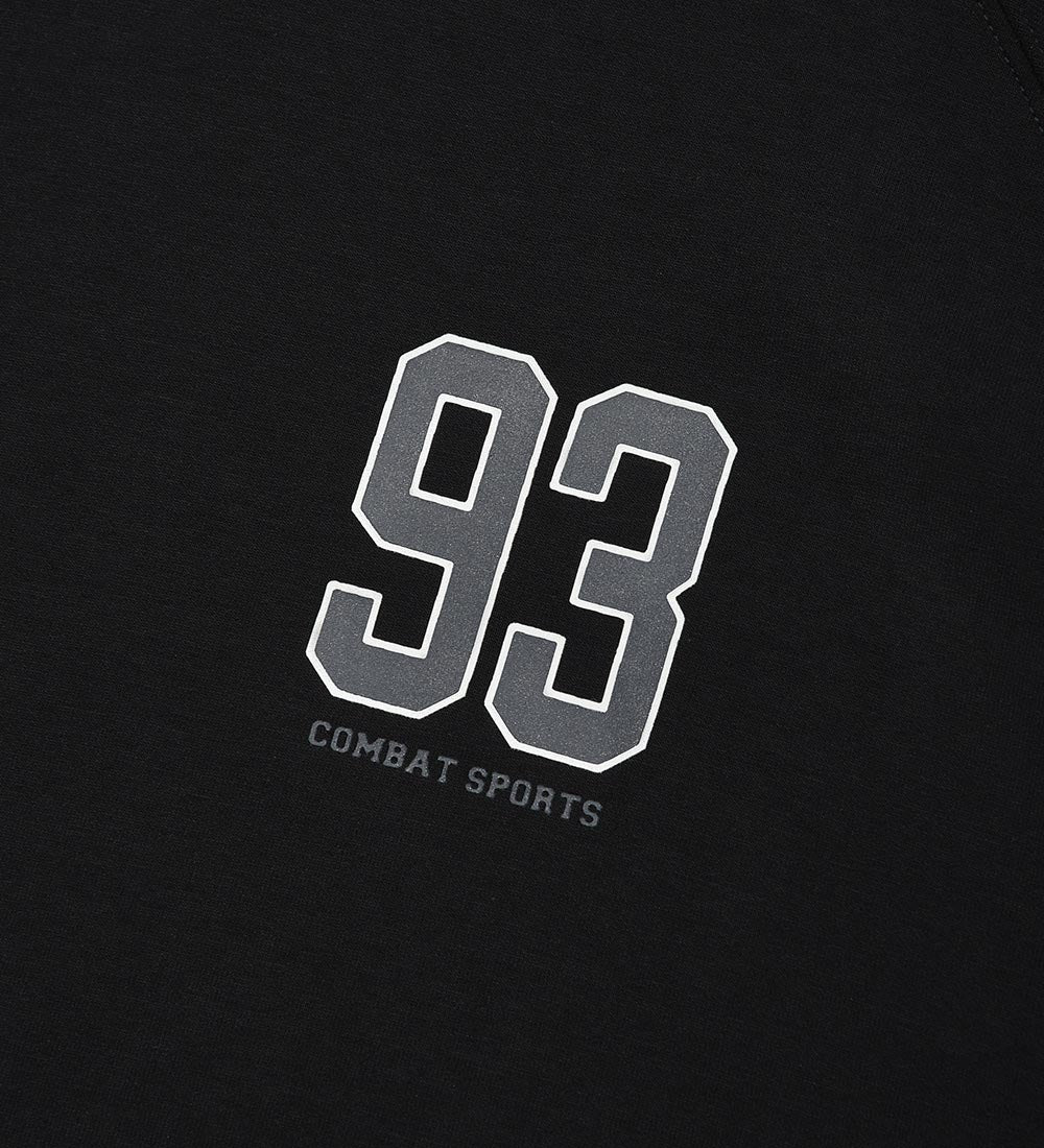 UFC Gym Wear 93 MegaFit Hoodie، أسود