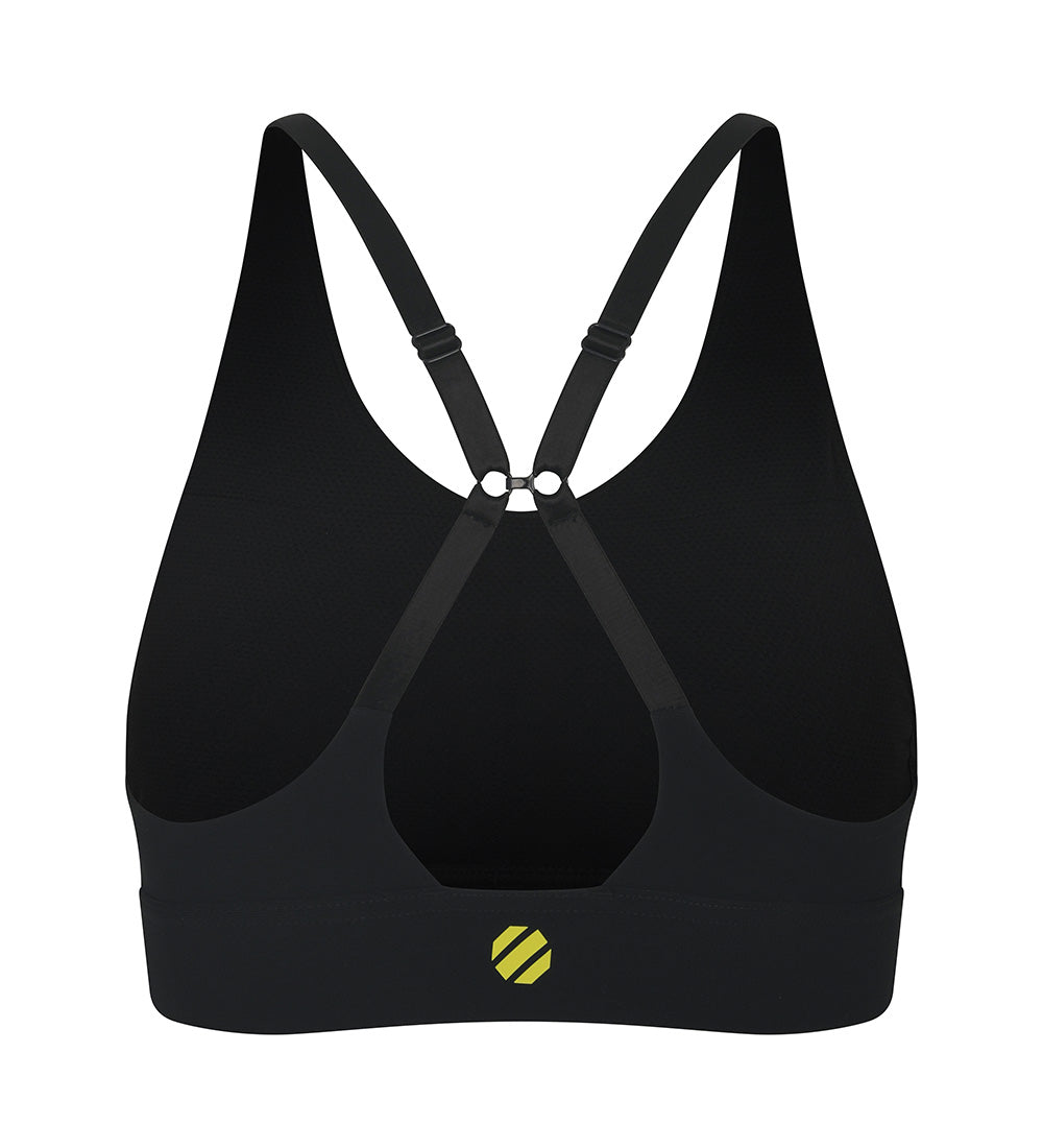 UFC Sports Top with Support, Black