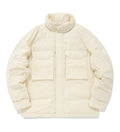 UFC Winter Guard Relax Fit Goose Down Jacket, Ivory