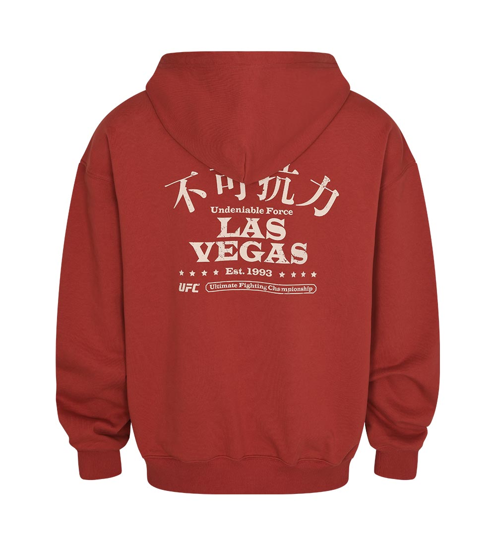UFC Force Majeure Oversized Hoodie - Brick