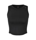 UFC Groove Slim Cropped Sleeveless Top, Black