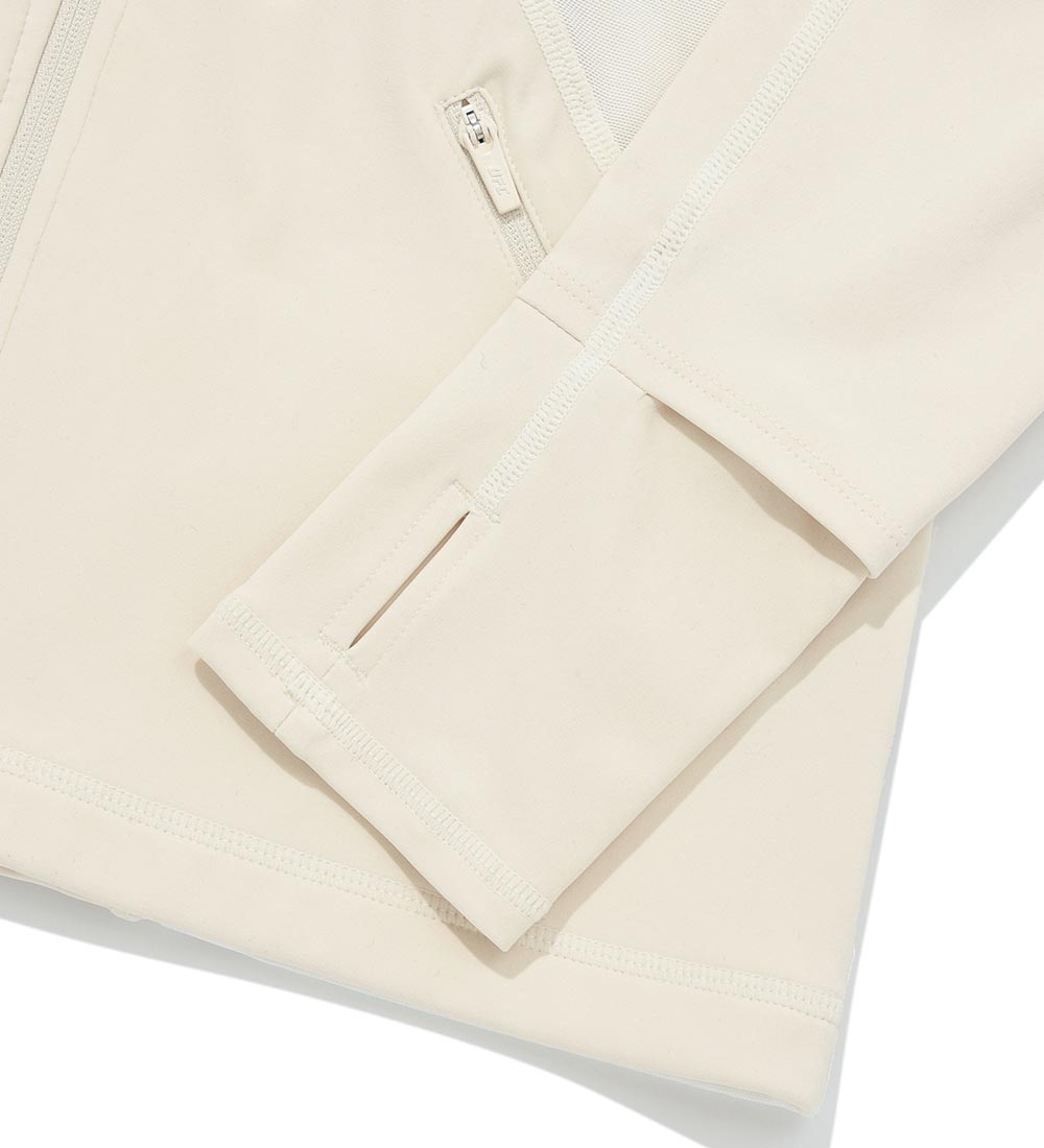 UFC Women's Slim-Fit Jacket, Light Beige