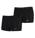 UFC Men's Boxer Briefs 2-Pack, Black