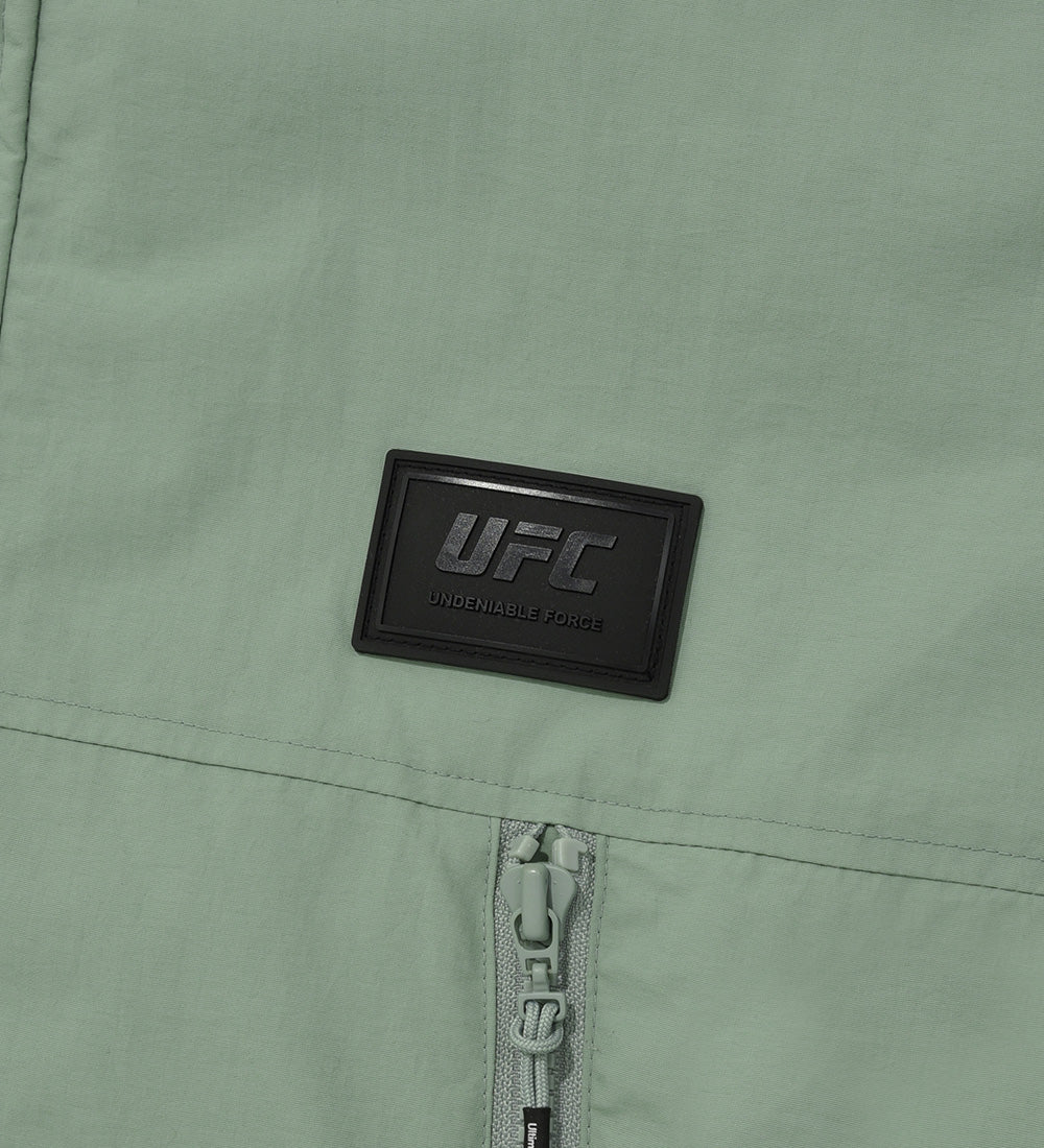 UFC PrimaLoft Oversized Long Down Jacket, Olive