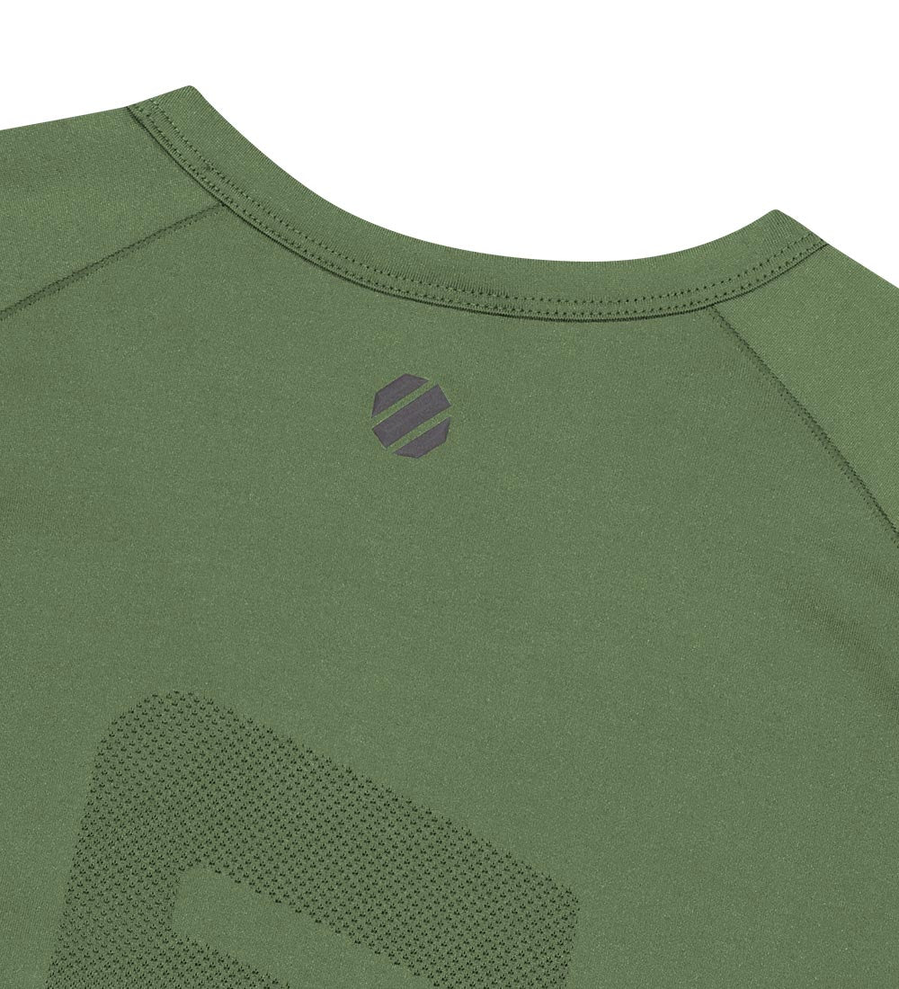 UFC Bolt Short-Sleeve T-Shirt, Slim Fit, Khaki