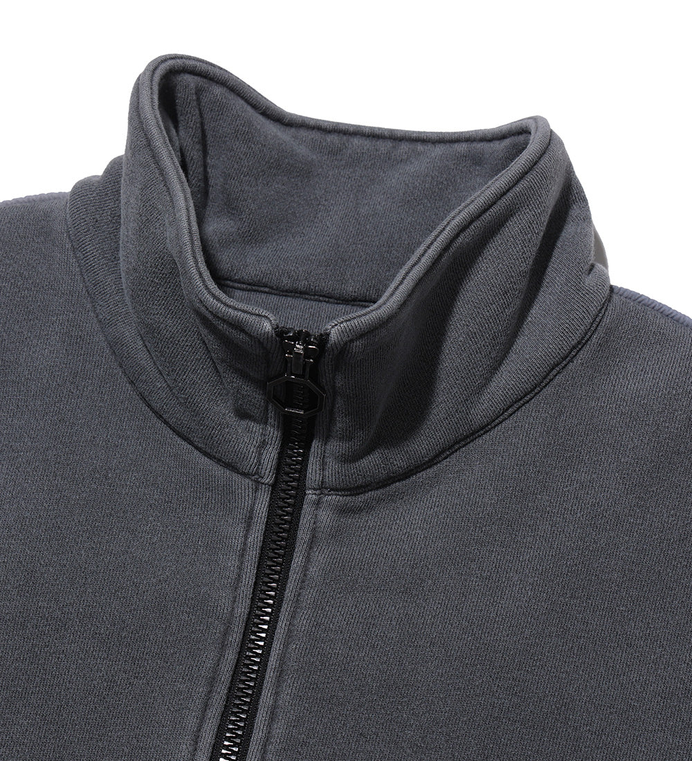 UFC Shadow Oversized Pigment Zip-Up Jacket, Gray