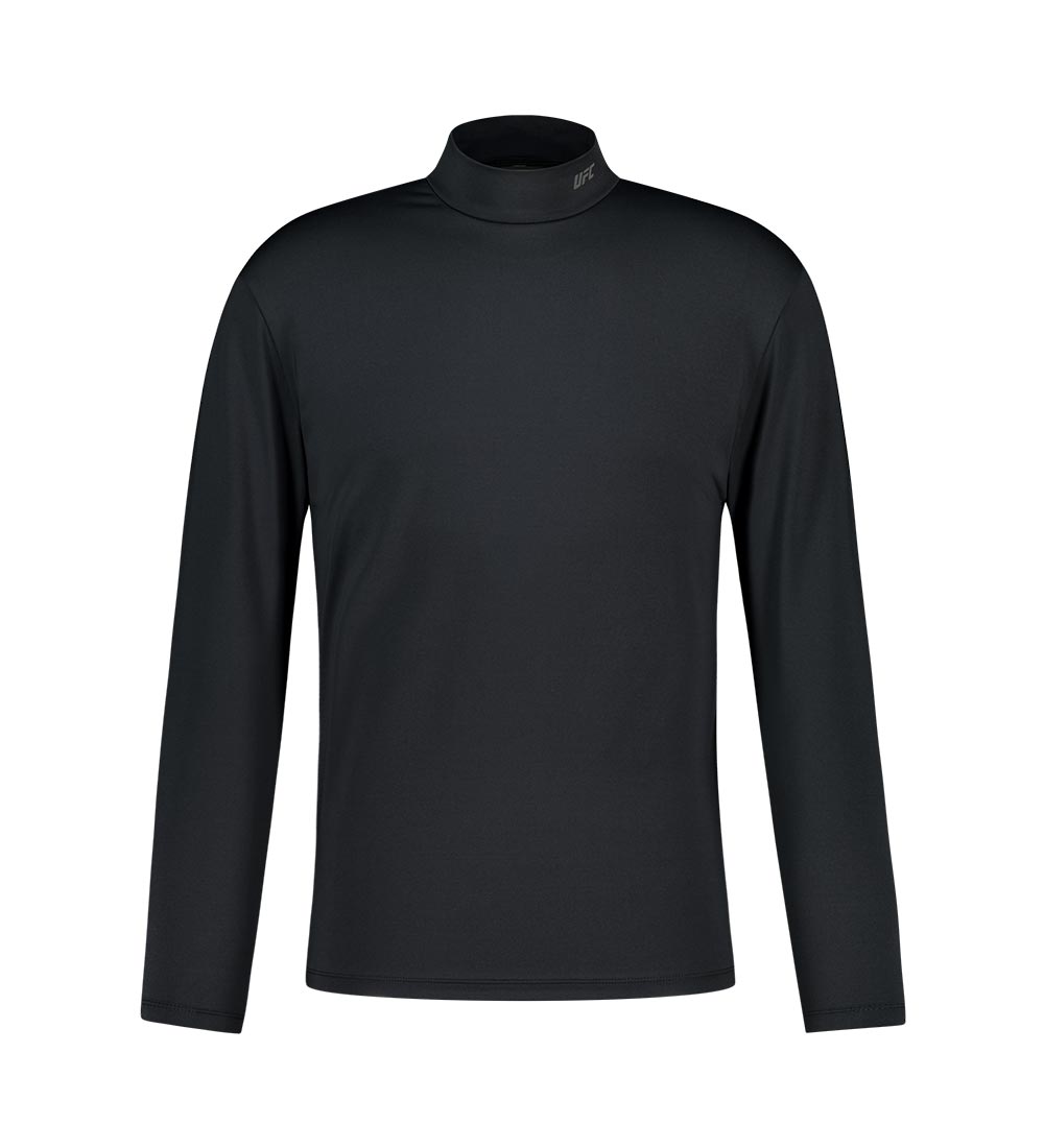 UFC Boost Slim-Fit Long-Sleeve T-Shirt, Black