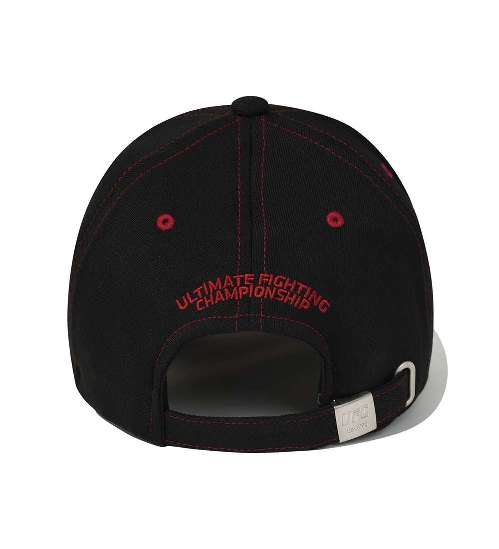 UFC Blaze Small Logo 110 Flex Fit Baseball Cap, Black