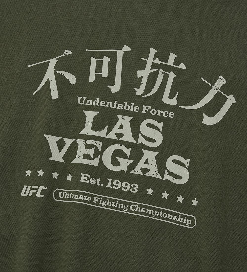 UFC Force Majeure Oversized Hoodie, Dark Khaki