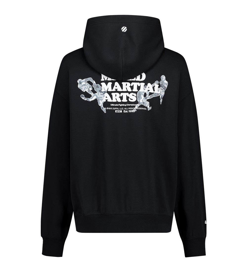 UFC MMA Oversized Hoodie - Black