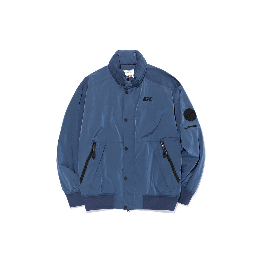 UFC UT Gloss Bomber Jacket, Blue