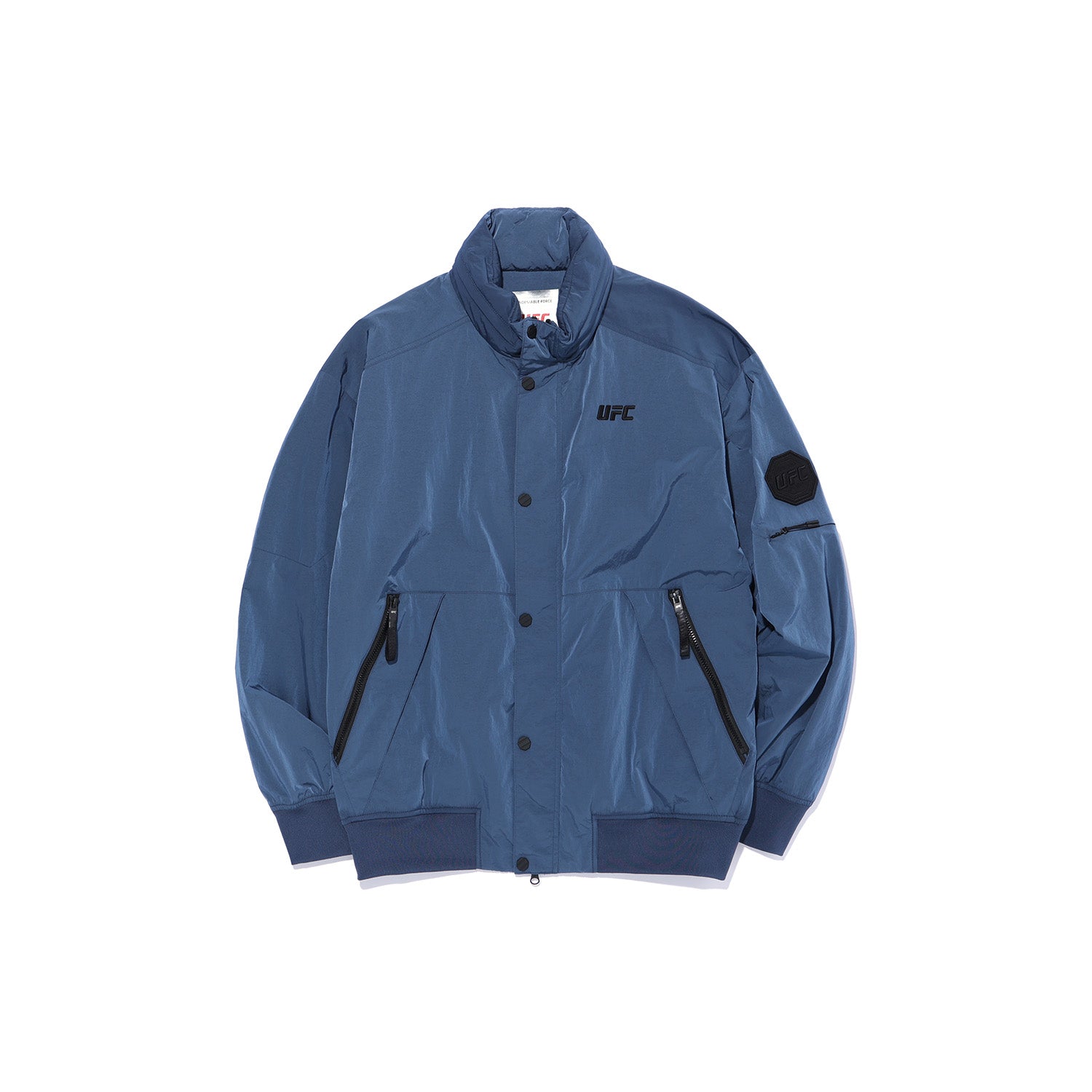 UFC UT Gloss Bomber Jacket, Blue