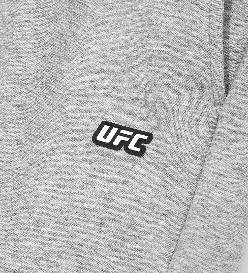 UFC Cozy Relaxed-Fit Shorts, Melange Gray